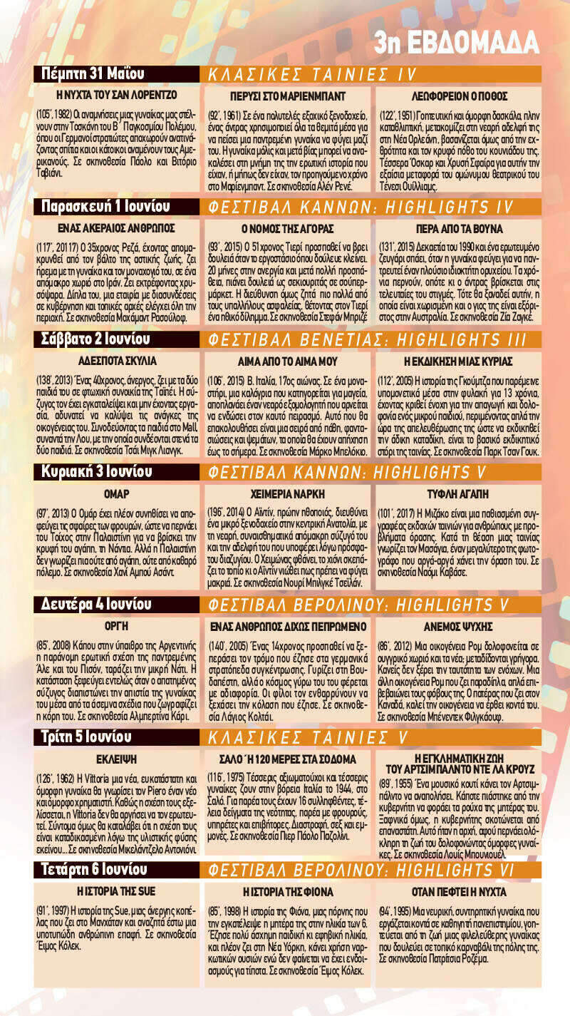 Ταινιόραμα 2018 