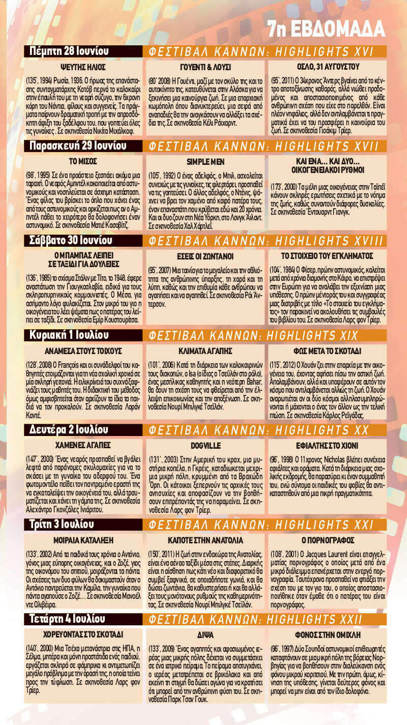 Ταινιόραμα 2018 