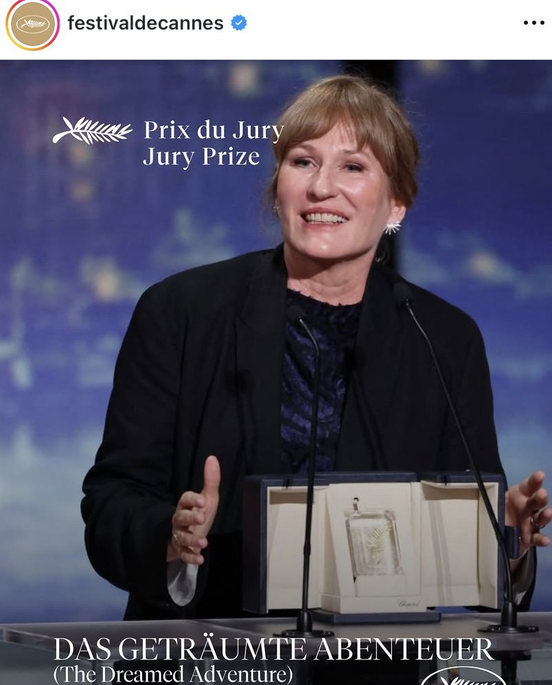 DIRECTOR DREAMED ADVENTURE AWARD IN CANNES  804x997